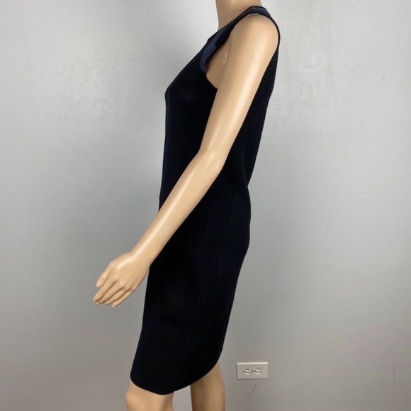 NEW VINCE BLACK SLEEVELESS SWEATER DRESS - Picture 6 of 9